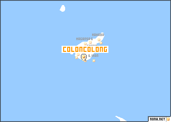 map of Colon-Colong