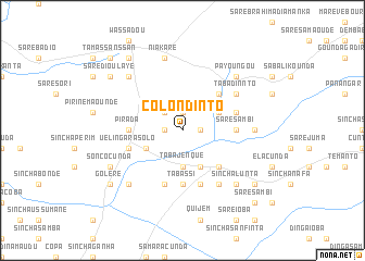 map of Colondinto