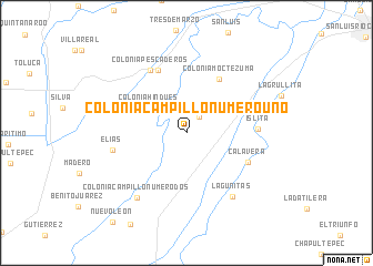 map of Colonia Campillo Numero Uno