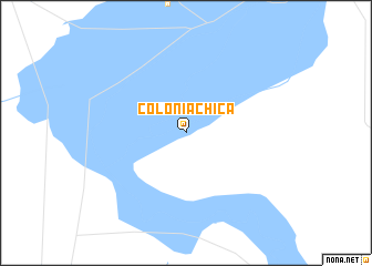 map of Colonia Chica