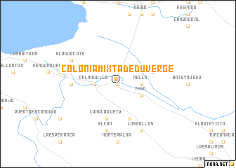 map of Colonia Mixta de Duvergé