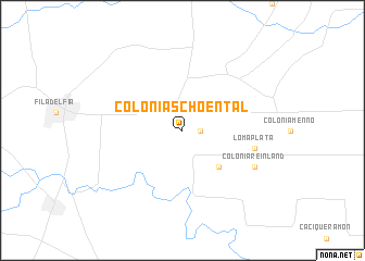 map of Colonia Schoental