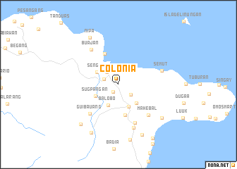 map of Colonia