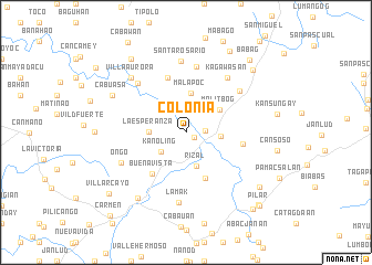 map of Colonia