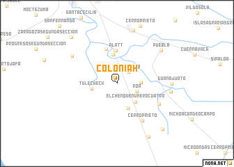map of Colonia 7