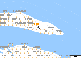 map of Colonie