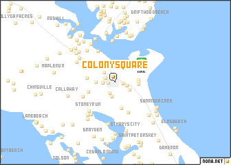 map of Colony Square