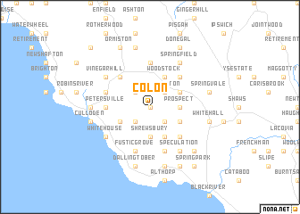 map of Colon