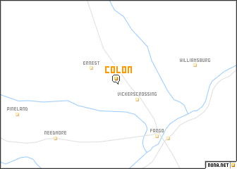 map of Colon