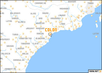 map of Colon