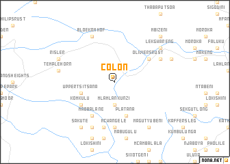 map of Colon