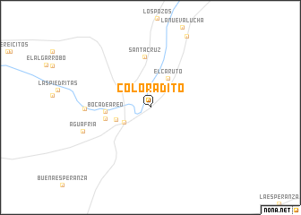 map of Coloradito