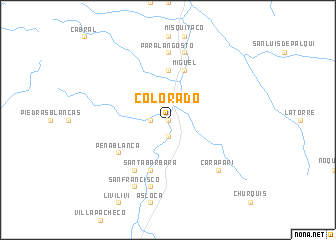 map of Colorado