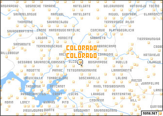 map of Colorado