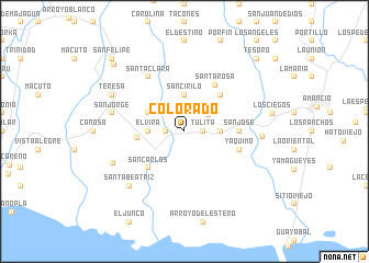 map of Colorado