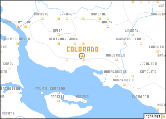 map of Colorado