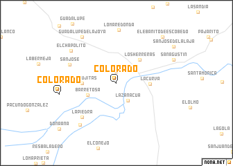 map of Colorado