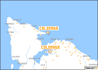 map of Colorado