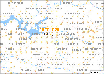 map of Colora