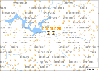 map of Colora