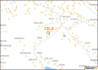 map of Colo