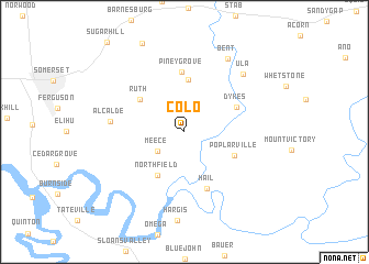 map of Colo