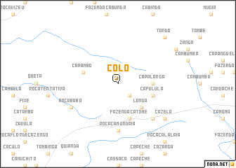 map of Colo