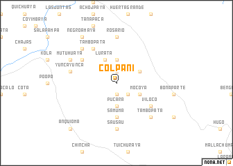 map of Colpani