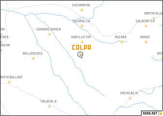 map of Colpa