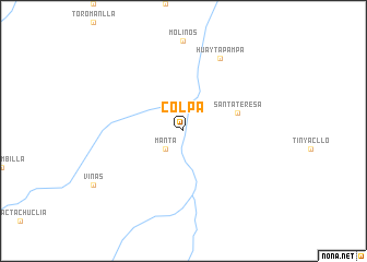 map of Colpa