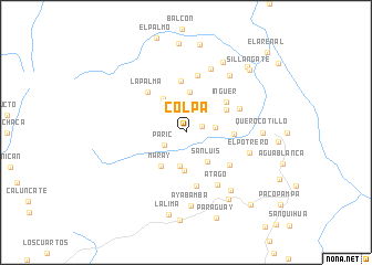 map of Colpa