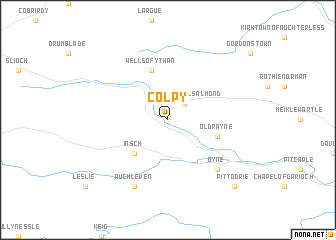 map of Colpy