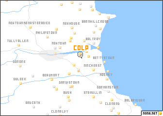map of Colp