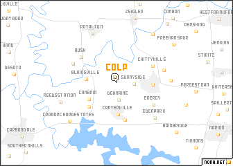 map of Colp