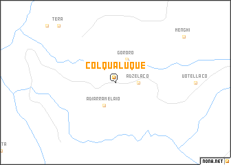 map of Colqualuque