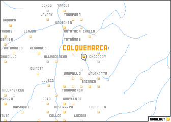 map of Colquemarca