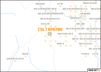 map of Coltapamba