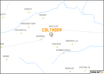 map of Colthorp