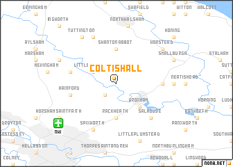 map of Coltishall