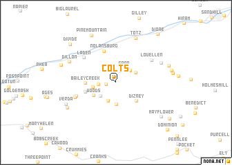 map of Colts