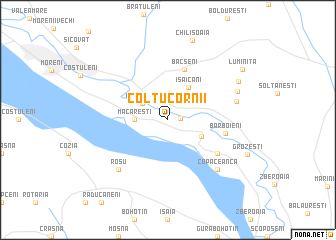 map of Colţu Cornii