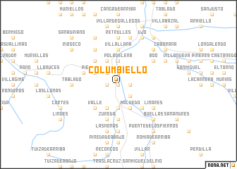 map of Columbiello