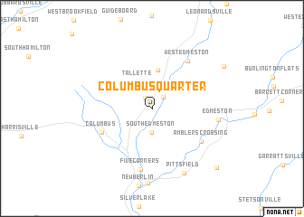 map of Columbus Quarter