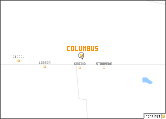 map of Columbus