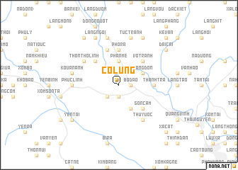 map of Cỗ Lũng