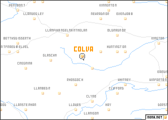 map of Colva