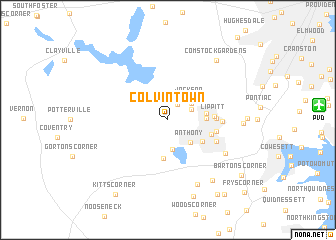 map of Colvintown