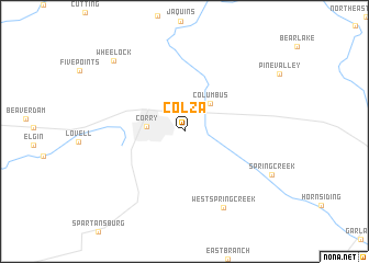 map of Colza