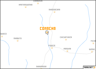 map of Comácha