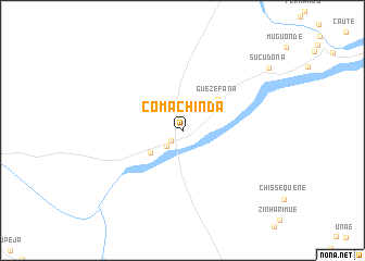 map of Comachinda